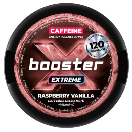 X-Booster Raspberry Vanilla - 120MG