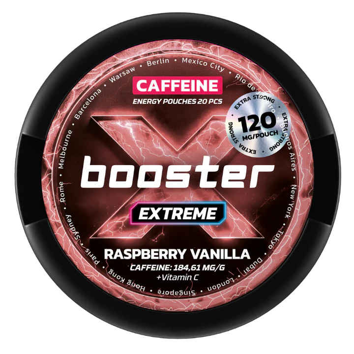 X-Booster Raspberry Vanilla - 120MG