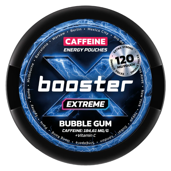 X-Booster Bubble Gum - 120MG