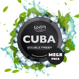 CUBA BLACK DOUBLE FRESH 66MG - GIGA PUCHA