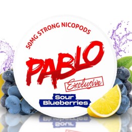 Pablo Sour Blueberry - 50 mg