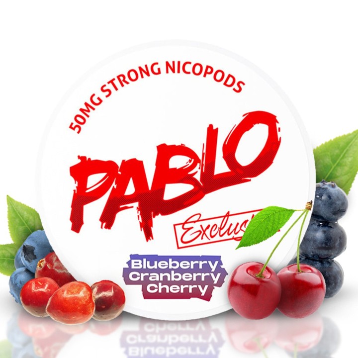 Pablo Blueberry Cranberry Cherry - 50 mg