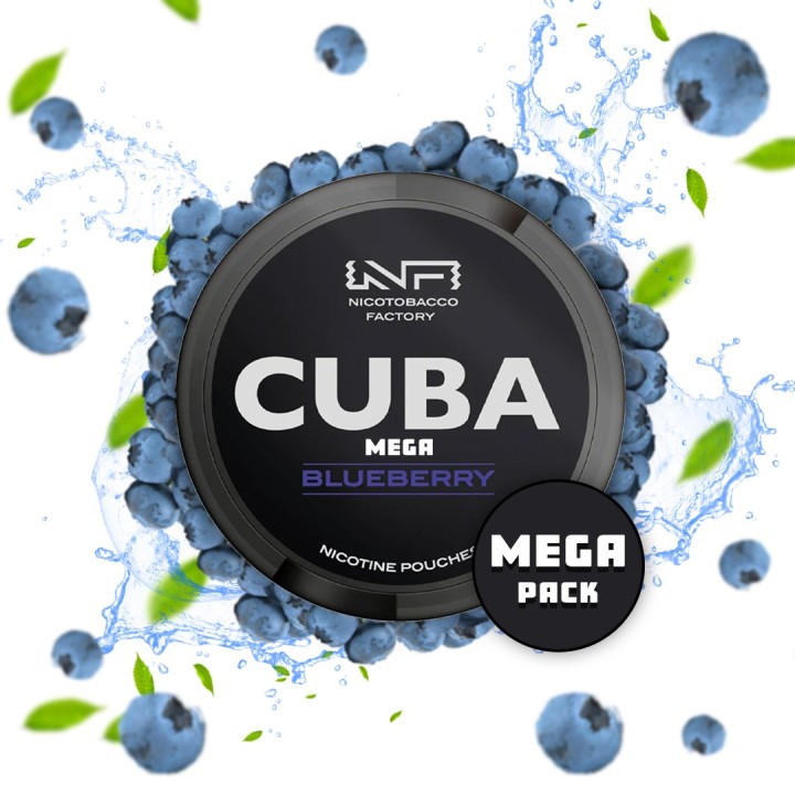 CUBA BLACK BLUEBERRY 66MG - GIGA PUCHA