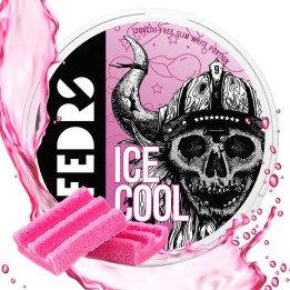 FEDRS Ice Cool Hard Bubble Gum - 65MG
