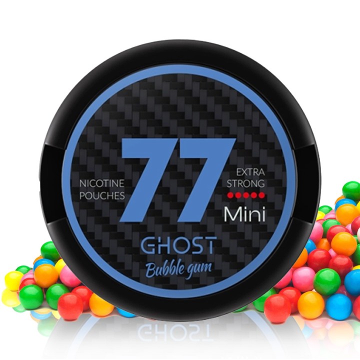 77 Ghost Bubble Gum Extra Strong - 40MG