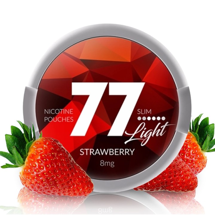77 Strawberry Light - 8MG