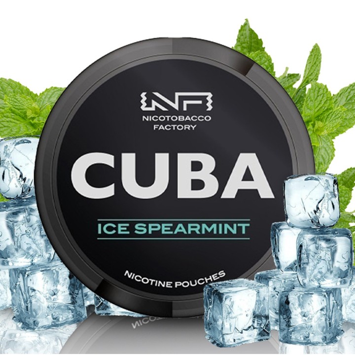 Cuba Black Ice Spearmint - 66MG