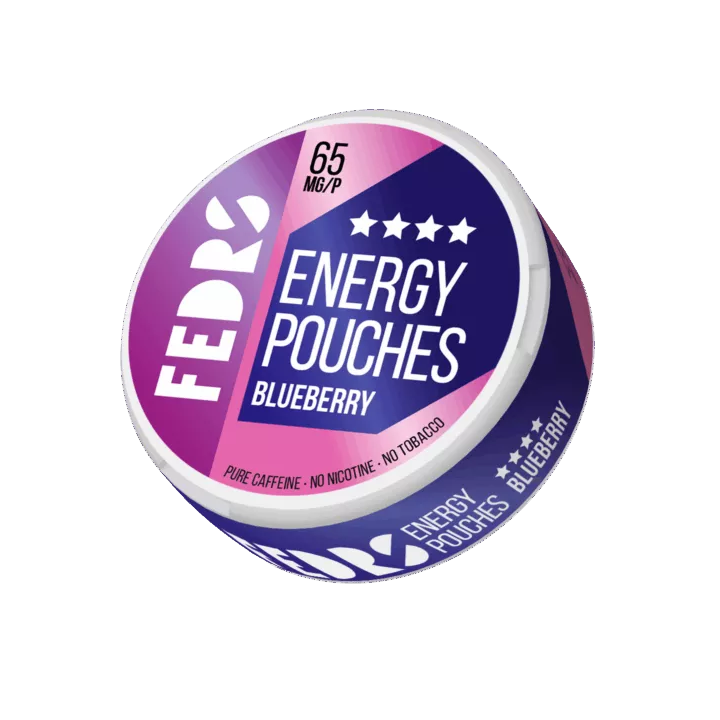 FEDRS Energy Pouches Blueberry - 130MG