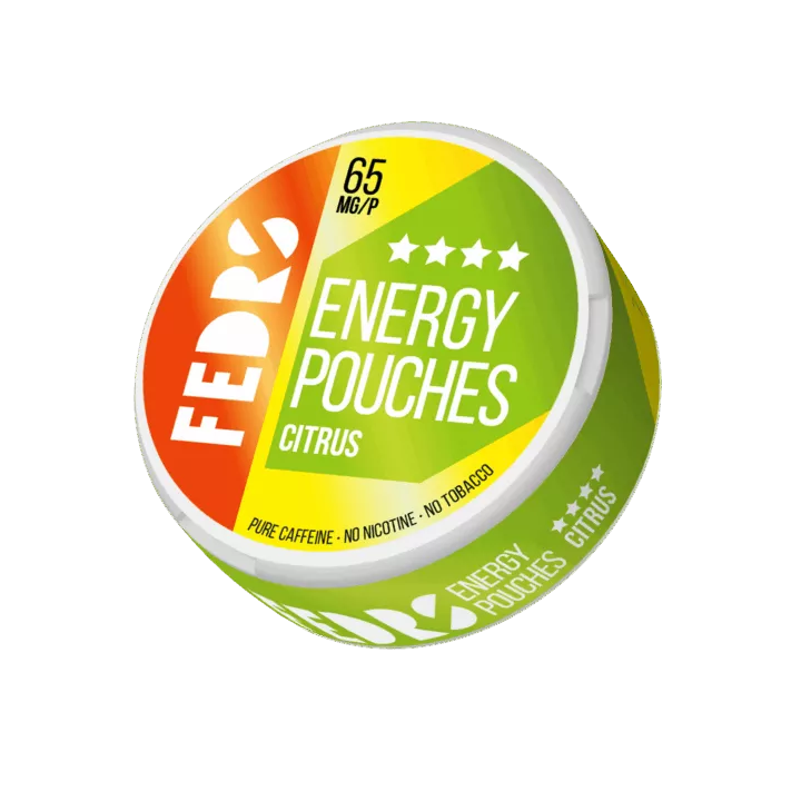 FEDRS Energy Pouches Citrus - 130MG