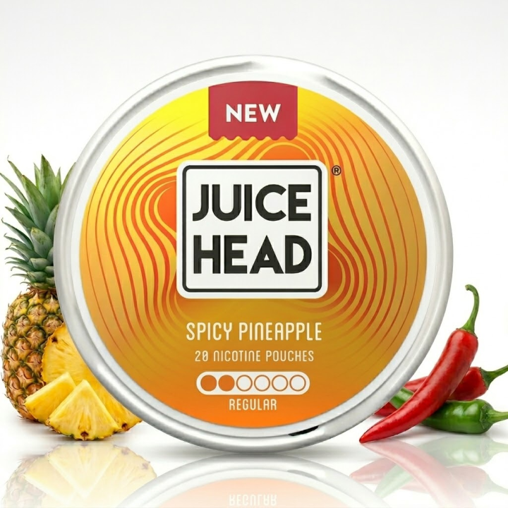 JUICE HEAD SPICY PINEAPPLE REGULAR - 8MG