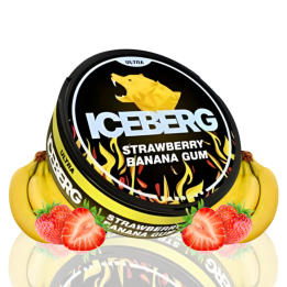 ICEBERG Strawberry Banana Gum - 70MG