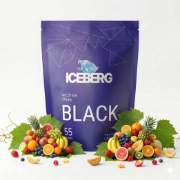 Iceberg Black Strips - 11MG
