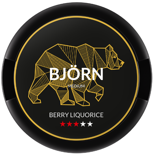 Bjorn Berry Liquorice Medium - 14MG