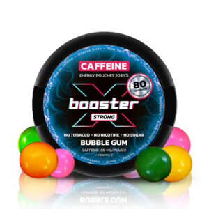 X-BOOSTER BUBBLE GUM - 80MG