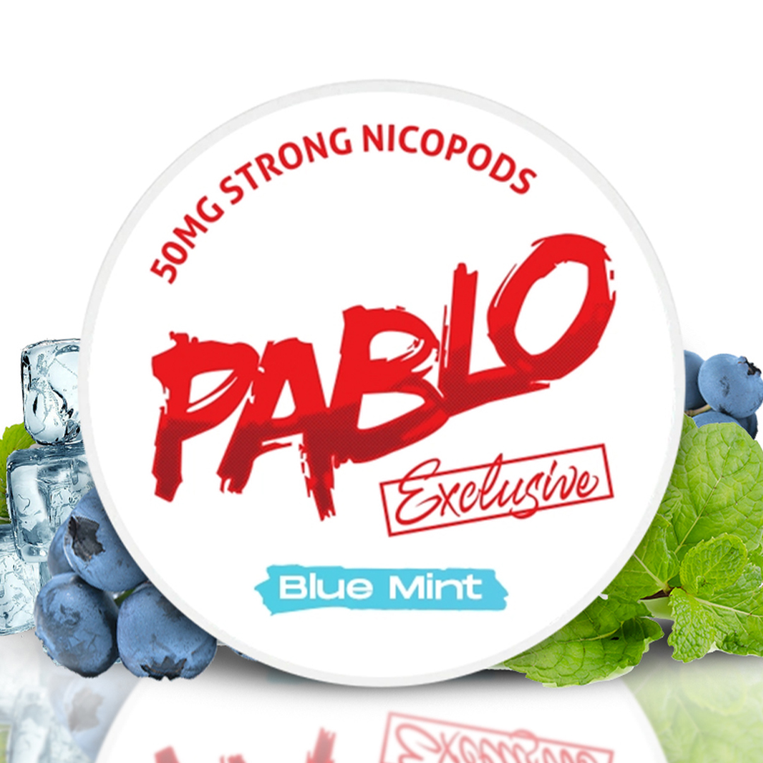 Pablo Blue Mint – 50MG