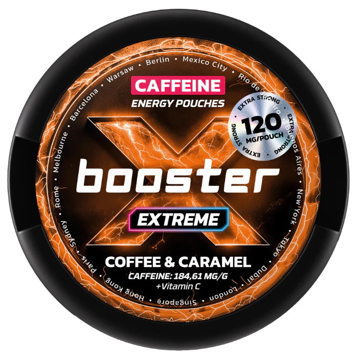 X-Booster Coffee & Caramel – 120MG